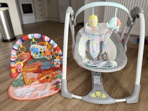 Ingenuity baby swing gym mat - ingenuity, &