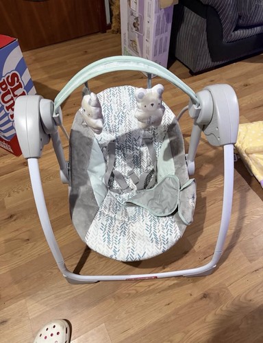 Ingenuity baby swing blue - baby,